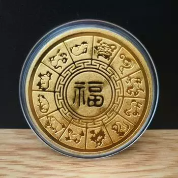 Памятные монеты 2025 года Змеи, медали китайского зодиака, 3D рельефные монеты, коллекционные годовые монеты