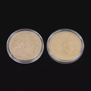 Памятные монеты 2025 года Змеи, медали китайского зодиака, 3D рельефные монеты, коллекционные годовые монеты