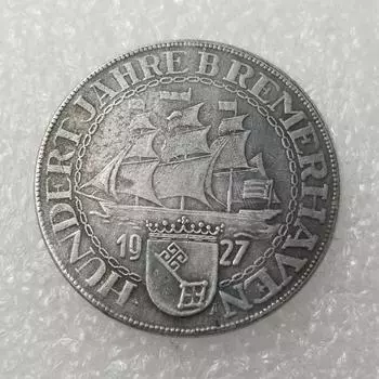 Памятные монеты Германии нового образца 1927 года as the picture