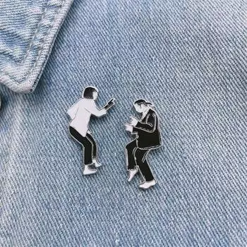 Памятные ювелирные изделия Аксессуары Брошь на воротник Эмалевая булавка Смешные броши Брошь на лацкан Броши-булавки A