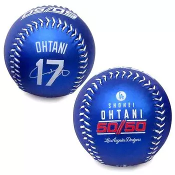 Памятный мяч Shohei Otani Achievement, логотип, сувенирный мяч, синий 50-50 [Предмет] синий