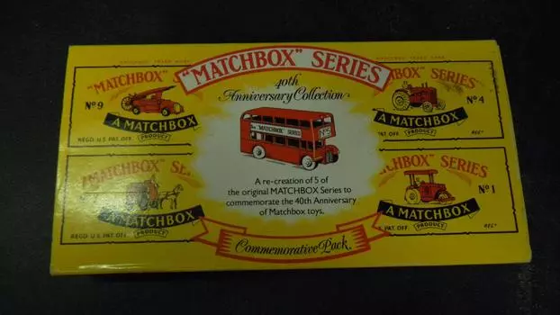 Памятный набор к 40-летию серии Matchbox