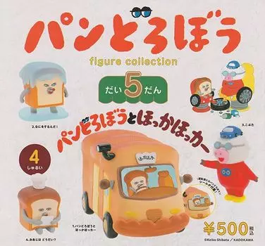 Коллекция фигурок Pan Robo Dai 5 Dan All 4 Types Set