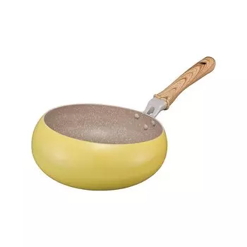 pan that splash and is easy to Doshisha Frying Pan Potato 24cm Compatible with Compatible with gas PFOA M Yellow [Frying doesn t shake] IH, fire, жёлтый