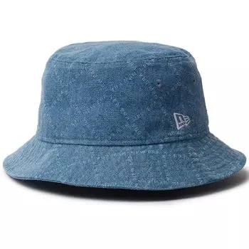 Панама DENIMMONOGRAM Деним Монограмма Вымытый Деним BUCKET01 ДЕНИМ МОНОГРАММА WDNM 14388527 NER36C4076 [New Era] S/M