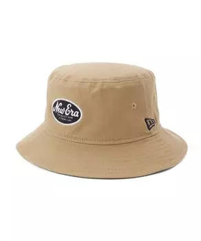 Панама для гольфа из эластичного хлопка, моющаяся, хаки, GF BUCKET01 SCW OVAL KHA [New Era] S/M хаки