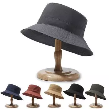 Панама для мужчин и женщин, альпинизм, солнцезащитный козырек, быстросохнущая, водонепроницаемая и легкая складная сумка, большая солнцезащитная кепка с карнизом Adjustable тёмно-синий