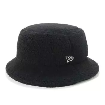 Панама Newera 12162359 N139BC486 черная однотонная флисовая шляпа Muji Boa ONSPOTZ, изготовленная на заказ, специализирующаяся на стильных уличных брендах для отдыха и фестиваля чёрный