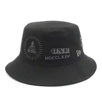 Панама Newera 14666127 NER32C2552 черная черная шляпа DOLLAR ONSPOTZ, изготовленная на заказ, оригинальная шляпа Newera с глубокими широкими полями, летняя солнцезащитная защита от ультрафиолета, прохладные волосы