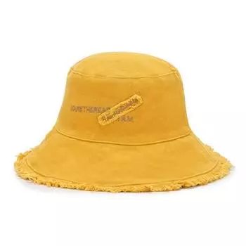 Панама с защитой шеи, пушистой отделкой, широкими полями, легкая, от солнца, дышащая, быстросохнущая жёлтый