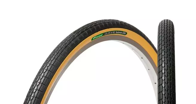Panaracer Clincher Tire Col de la Vie Randonneur [261 3/81 1/2] [650A38] 8W650A-A Black/Amecide (Randonneur Commuter/School Car/Touring Commuting)