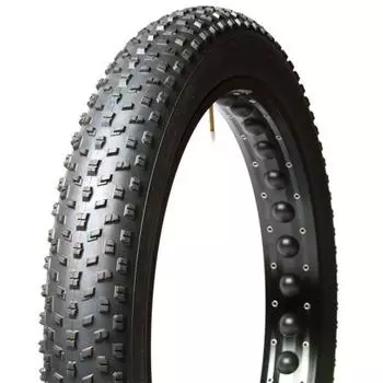 Panaracer Clincher Tire Fat B Nimble Black Fat Bike Mountain Bike City Riding Commuting MTB [264.0] ZF2640-FAT-B (Для / Гонка)