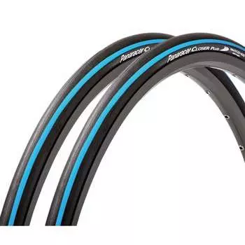 Panaracer Clincher Tire Set of 2 Closer Plus CLOSER PLUS 700E5C (Blue) Bicycle Tire Road Bike Cross Bike Training Racing