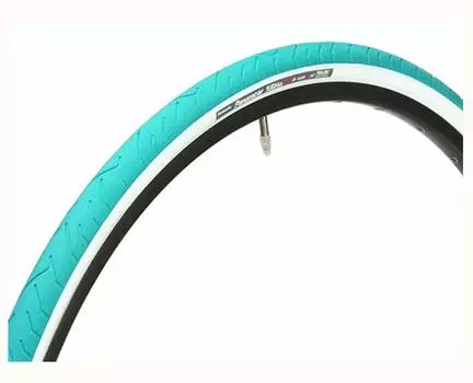 Panaracer Клинчерная покрышка x Ribmo S Side Cross Road City [700 28C] 8W728-RBS-G Зеленый/Белый (Для велосипедов, Велосипедов, Катания, Поездок на работу)