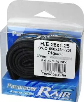 Panaracer Lightweight Tube Presta Style 48 мм клапан Сделано в Японии R AIR H/E 260.9~1.25 (Б/У 65020~25C) TH26-125LF-RA