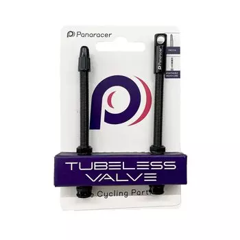 Panaracer поставляет бескамерный клапан Presta 44 мм 60 мм 80 мм для бескамерных совместимых ободов Presta 80 мм черный TLV-80-B чёрный