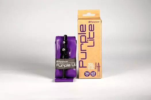 Panaracer Purple Light Ultra Light TPU Tube 700 x Presta Style 65 мм Valve 23~32C TW723-32F65-PL фиолетовый
