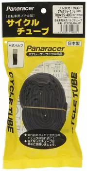 Panaracer Tube Американский клапан Сделано в Японии 70035~40C (271-3/8~1-1/2) 0TW735-40A-NP чёрный
