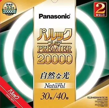 Panasonic 30 type 40 type round fluorescent natural color white Panasonic Parlook Premier 20000 FCL3040ENWMF2C2K + lamp, (daylight type)