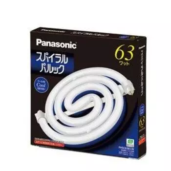 Panasonic 63 type spiral parlook fluorescent cool color Panasonic FHSC63ECW lamp, (daylight color)