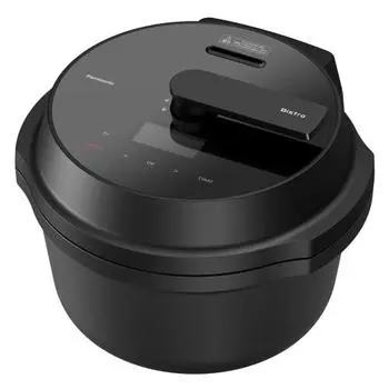 Panasonic Auto Cooker Bistro Автоматическая кастрюля для приготовления пищи 4,2 л Давление/Помешивание/Жарка/Пар/Низкая температура/Безводная/Тушение/Автоматическое приготовление NF-AC100