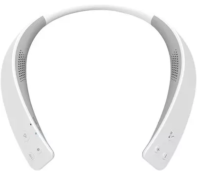 Panasonic Беспроводная шейная колонка шейная колонка с микрофоном Bluetooth, Hands-free, около 13 часов непрерывного воспроизведения SC-WN10-W Белый