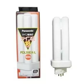 Panasonic Case Sale Set of 10 Compact Fluorescent Lights Fluorescent Lights Twin 2 bundled 18W bulb color [Twin (4 bridge)] 3-wavelength FDL18EX-L_set