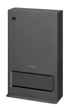 Panasonic Ceramic Fan 2 Stages of Warm Equipped with Room Temperature Human Thin Gray Heater, Air, Nanoe-X, Sensor, Sensor, Body, DS-FZX1200-H