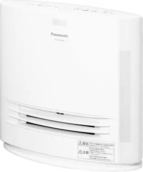Керамический тепловентилятор Panasonic с функцией увлажнителя и датчиком присутствия человека, оснащенный Nanoe White DS-FKX1206-W белый