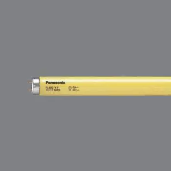 Panasonic Colored Fluorescent Light Straight Tube Fluorescent Light Starter Type Pure Yellow Insect Repellent Type 40 [Single Item] FL40S/Y-F