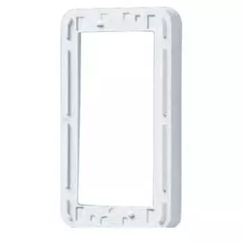 Panasonic Cosmo Series Wide 21 Plate Joint Frame Height 12mm For 1 Series White WT8171W