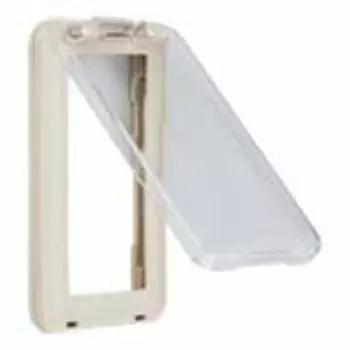 Panasonic Cosmo Series Wide 21 Switch Plate с защитным чехлом для 1 станции бежевый WTC7951F бежевый