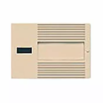 Panasonic Cosmo Series Wide 21 Встроенная ручка с тремя переключателями, дисплеем и названием, бежевая WT3033F