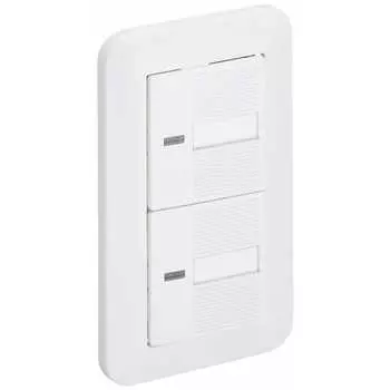 Panasonic Cosmo Wide 21 Встроенный Firefly Двойной Переключатель B WTP50512WP Белый