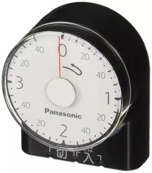 Panasonic Dial Timer Hour WH3201BP Package (3 Type) [Genuine Product] чёрный