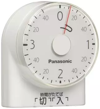 Panasonic Dial Timer Hour WH3201WP Package (3 Тип) [Подлинный продукт] белый