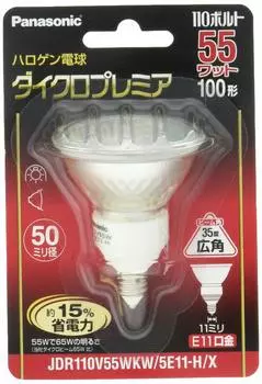 Panasonic Dichlo Premier 110 В 100 Вт E11 База Энергосберегающий Тип JDR110V55WKW5E11HX (Широкий угол)