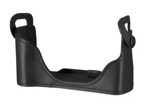 Panasonic Digital Camera Option Genuine Leather Body Case Black DMW-CGB3-K