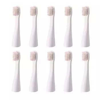 Panasonic Doltz Pocket Doltz Sonic Vibration Toothbrush EW-DS11 Replacement Brush Pack of 10 EW0957-W-5SET Recommended Body Color S/D/P/R
