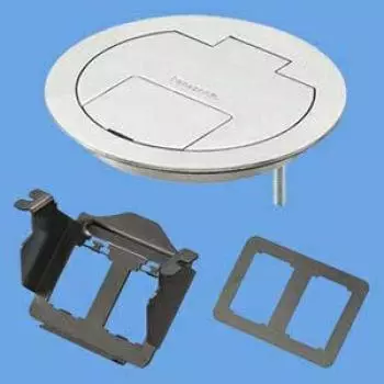 Panasonic DU7749K Flat Floor Combination Blank 2 Ports with Mounting Hardware