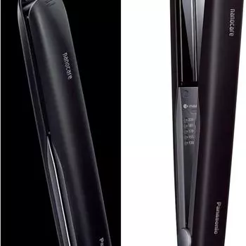 Panasonic EH-HS0J Straight Iron Nanocare AC100-240V отправлен из Японии Выпущен в мае 2022 г. (черный)