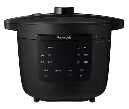 Panasonic Electric Pressure Cooker Serves up to 6 Recipe Book Overtemperature Rise Lid Detection Function 3.9L, people, Pressure/Low
