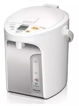 Panasonic Electric Vacuum Энергосберегающий Предпочтение отдается теплу Температура Уровень объема горячей воды Для беспроводной горячей воды Белый горшок, 3,0 литра, изолированный,