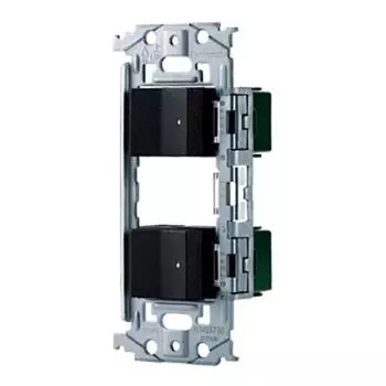 Panasonic Embedded Switch Set Firefly Switch C x 2 Matte Black WNSS51595B SO-STYLE
