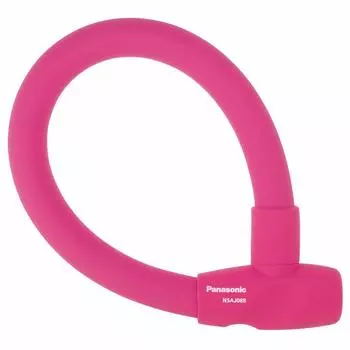 Panasonic Extra Thick Wire Lock Silicone Cover for Bicycle Pink Length 450mm Thickness 24mm Approx. NSAJ088-M розовый