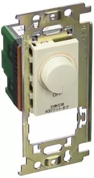 Panasonic Full Color Mood Switch B Single Cut Incandescent Light Control Rotary Type 400W WN575149