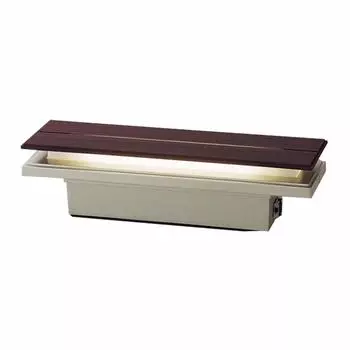 Panasonic Gate Light LGWJ50129KLE1 Темно-коричневая отделка под дерево Высота Ширина Корпус: 10.8см тело: 37,5 см