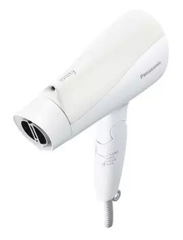 Panasonic Hair Dryer Ionity Powerful Drying Large Air Volume Lightweight Negative Ion White EH-NE5J-W