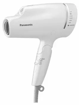 Panasonic Hair Dryer Nano Care Equipped with NanoE Mineral White & EH-NA9A-W