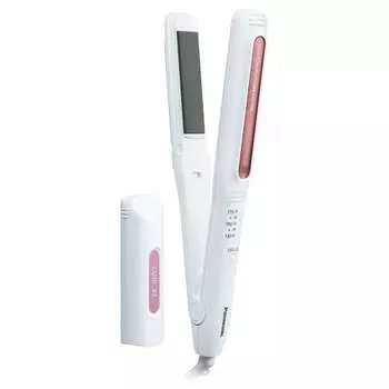 Panasonic hair iron curl straight 2way overseas compatible 32mm white EH-HV30-W